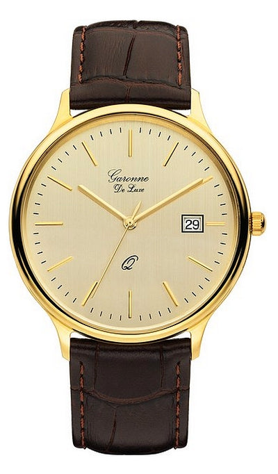 Garonne herre 14 karat gull 40mm